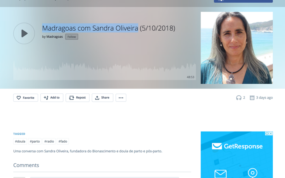 Madragoas com Sandra Oliveira